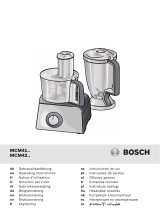 Bosch MCM41100GB Compact Food Processor Manuel utilisateur
