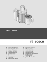 Bosch MES20A0/01 Le manuel du propriétaire