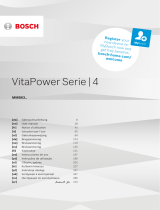 Bosch VitaPower MMB63 Serie Mode d'emploi