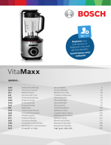 Bosch Blender VitaMaxx MMBV622M Le manuel du propriétaire