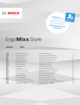 Bosch ErgoMixx Style MS6 Serie Mode d'emploi