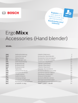 Bosch ErgoMixx MSM6 Mode d'emploi