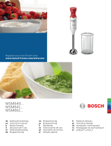 Bosch MSM64120/02 Manuel utilisateur