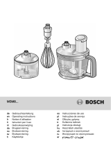 Bosch MSM88190 Manuel utilisateur