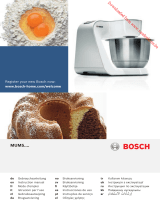 Bosch MUM5 Le manuel du propriétaire