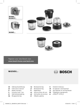 Bosch MUM58257/02 Manuel utilisateur