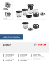 Bosch MUM54211/03 Manuel utilisateur