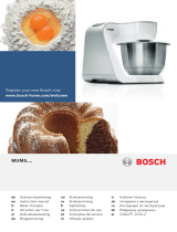 Bosch MUM58234/02 Le manuel du propriétaire