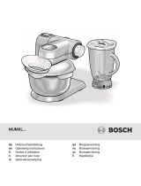 Bosch MUMXL20C/01 Le manuel du propriétaire