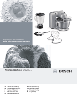 Bosch MUMXL20G/02 Manuel utilisateur