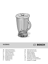 Bosch MUZ8MX2(00) Manuel utilisateur