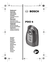 Bosch PDO 6 Le manuel du propriétaire