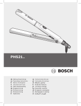 Bosch PHS 2105 Le manuel du propriétaire