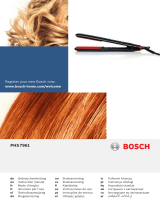 Bosch PHS 7961 Le manuel du propriétaire