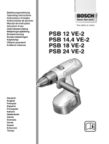 Bosch PSB 12 VE-2 Le manuel du propriétaire