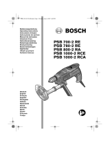 Bosch PSB 700-2 RE Mode d'emploi