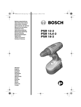 Bosch PSR 12-2 Le manuel du propriétaire