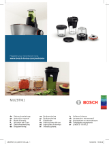 Bosch Tasty Moments Set (MUZ9TM1) Manuel utilisateur