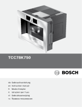 Bosch TCC78K750/03 Manuel utilisateur