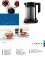 Bosch TWK720 Serie Le manuel du propriétaire