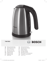 Bosch TWK7808 Manuel utilisateur