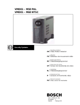Bosch Appliances VMD01 M60 NTSC Manuel utilisateur