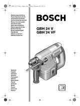 Bosch GBH 24 V Manuel utilisateur