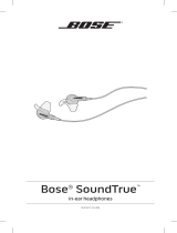 Bose SoundTrue in-ear Manuel utilisateur