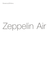 Bowers & Wilkins Zeppelin Air Le manuel du propriétaire