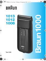 Braun 1008 entry 1000 Manuel utilisateur