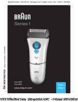 Braun 150s-1, 130s-1, Series 1 Manuel utilisateur
