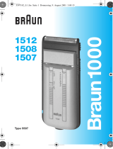 Braun 1507 entry 1000 Manuel utilisateur