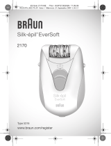 Braun 2170, Silk-épil EverSoft Manuel utilisateur