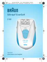 Braun 2180,  Silk-épil EverSoft Manuel utilisateur