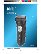 Braun 310, Series 3 Manuel utilisateur