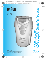 Braun 3170, Silk-épil SoftPerfection Solo Manuel utilisateur