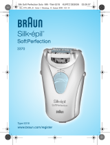Braun 3370, Silk-épil SoftPerfection Manuel utilisateur