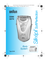 Braun 3390, 3370, Silk-épil SoftPerfection Body Systemn Manuel utilisateur