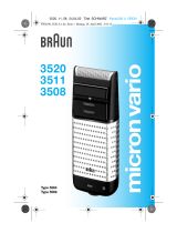 Braun 3520, 3511, 3508, micron vario Manuel utilisateur
