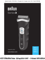 Braun Series 3 360-4 Manuel utilisateur