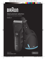 Braun 390cc-3, Series 3, black premium selection Manuel utilisateur