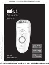 Braun Legs,  Body & Face 5580,  Legs & Body 5380,  Legs 5-329,  5180/5185,  Silk-épil 5 Manuel utilisateur