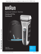 Braun 590cc-4, 550cc-4, ContourX Pro, Contour Manuel utilisateur