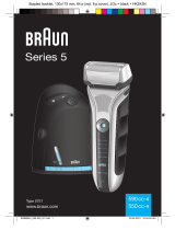Braun 590 cc series 5 Manuel utilisateur