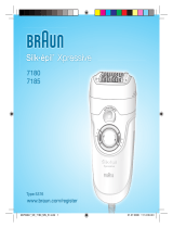 Braun 7180, 7185, Silk-épil Xpressive Manuel utilisateur