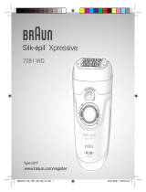Braun SILK EPIL 7 XPRESSIVE PRO 7681 WET & DRY Manuel utilisateur