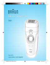 Braun silk-epil 7681 Manuel utilisateur