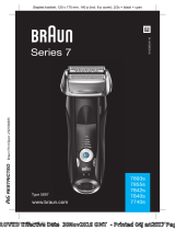 Braun 7893s, 7855s, 7842s, 7840s, 7740s, Series 7 Manuel utilisateur