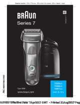 Braun 7899cc, 7898cc, 7897cc, wet & dry, Series 7 Manuel utilisateur