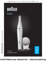 Braun SE830 Face Manuel utilisateur